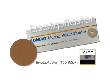 Biomag Ersatzpflaster wasserfest und antiallergisch, 120 Stück
